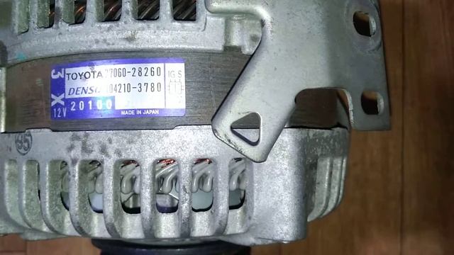 Генератор DENSO 104210-3780 смотреть онлайн