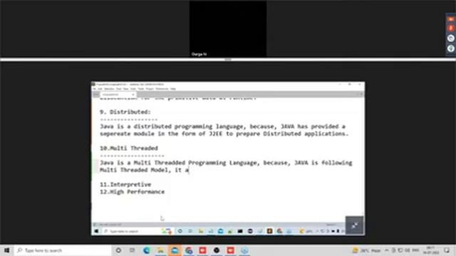 CORE JAVA BY NAGOOR BABU SIR