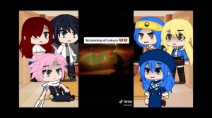 Fairy tail react to Naruto | team 7 | Реакция Хвоста феи на Наруто | команда 7 | by Irene