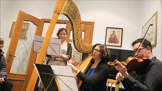 Soprano, arpa y violin смотреть онлайн