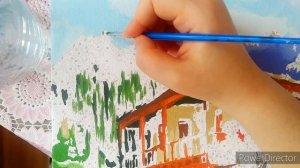 РАСКРАСКА ПО НОМЕРАМ КАРТИНА ДОМ ИЗ СНОВ. ПРОЦЕСС РАСКРАШИВАНИЯ КАРТИНЫ ПО НОМЕРАМ