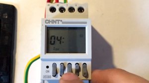How to programme CHINT NKG-3 Timer switch (ATP1006-2)
