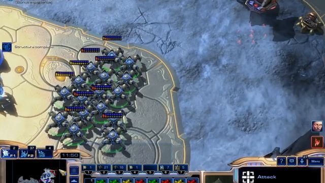 StarCraft 2 Co-Op Void Launch - Artanis forgets he needs zealots and he are to not build cannons смотреть онлайн
