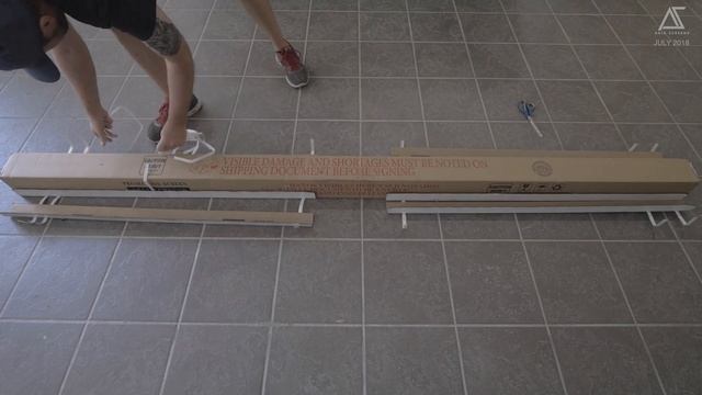 AKIA Screens® Motorized Electric 4:3 Wall/Ceiling Mounted Projector Screen смотреть онлайн