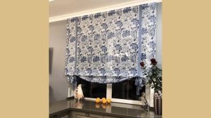 Римские шторы. Идеи для вдохновения. Примеры оформления.