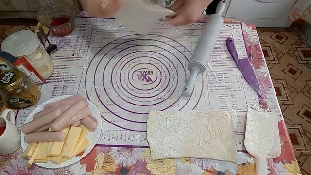 Два рецепта из #СЛОЕНОГО #ТЕСТА, которые вы полюбите восхитительные #ЯБЛОЧКИ и изумительные #СОСИСК