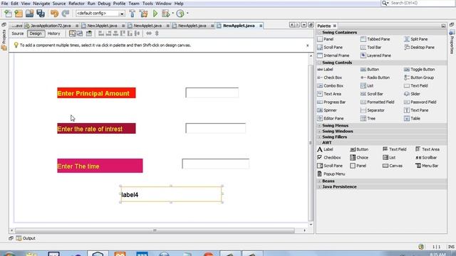 Using Palette Box to design a java Applet , Lecture By Anand Mahajan, Mahajan Computers, Kurukshetr смотреть онлайн