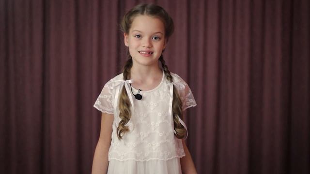 ОЧЕНЬ ДУШЕВНЫЙ СТИХ "Счастья корзина" читает Диана Ловчиновская 7 лет / Diana Lovchinovska