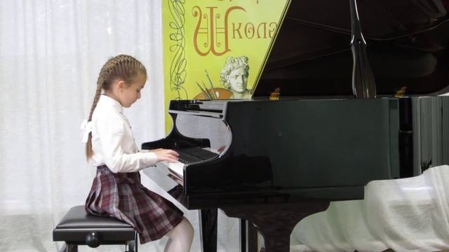 Анна Афанасьева 8 лет А.Гречанинов "В разлуке" смотреть онлайн