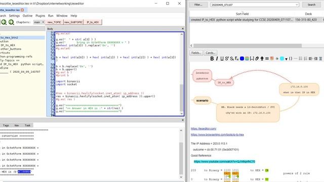 LeoEditor Button IP to HEX Converter смотреть онлайн