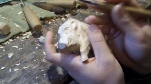 Кабан. Резьба по дереву. Объемная резьба