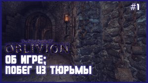 TES IV Oblivion на 100% №1: Об игре; Создание персонажа и Побег из тюрьмы (Подробное прохождение).