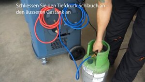 Lincos® RCC-8A Klimaauffülstation Gas Einfüllen
