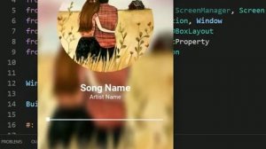 Music app in Python Kivy #musicapp #music #kivy