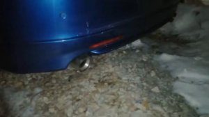 Прямоточный выхлоп на Honda Accord