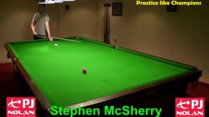 PJ NOLAN SNOOKER ACADEMY PLAYER -- STEPHEN McSHERRY