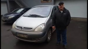 Citroen Xsara Picasso 1.8l 2001г. 2300€  Отзыв клиента,