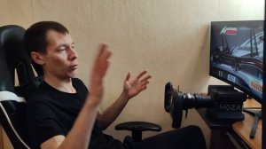Обзор девайсов для симрейсинга / мой сетап / moza r9