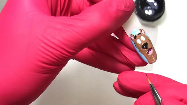 Мастер-класс по дизайну маникюра. Скуби-Ду. смотреть онлайн