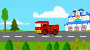 Машинка Вилли. Пожарная машинка. Мультик.