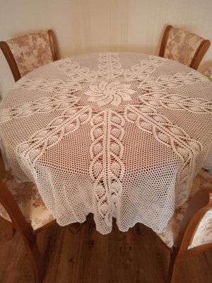 Скатерть  _ Ананасовые дорожки _. Часть 4.