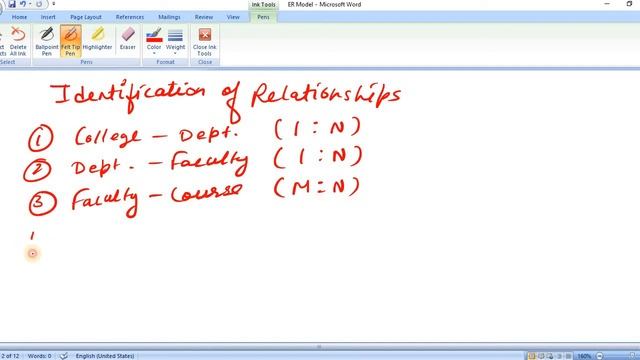 ER Diagram with Example - University Database - Entity relationship diagram
