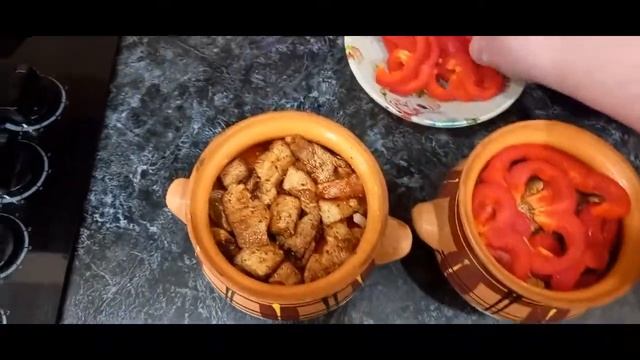 РЕЦЕП ЖАРКОГО В ГОРШОЧКАХ В ДУХОВКЕ