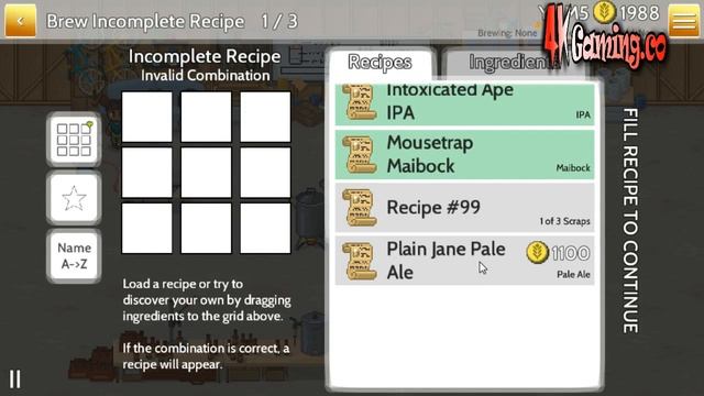 Lets Play - FIZ "A Brewery Management Game" Android. Episode 6 4KGaming