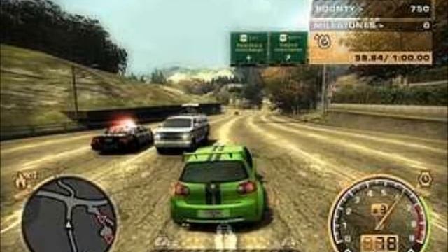 NFS Most Wanted In 3D for S60v3rd смотреть онлайн