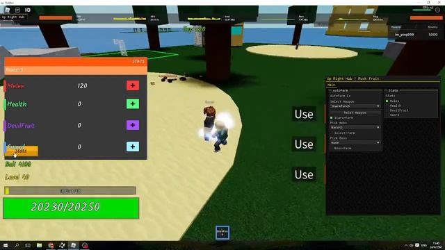 Roblox Script Rock Fruit смотреть онлайн