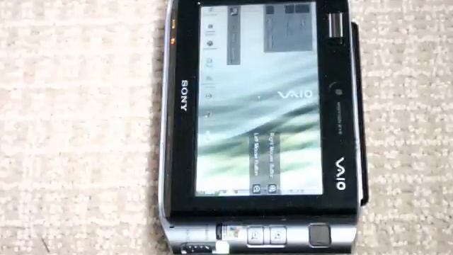 Sony Vaio UX50 Micro Pc смотреть онлайн