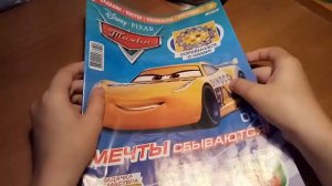 Обзор журнала Тачки 3 с машинкой Луиза Нэш