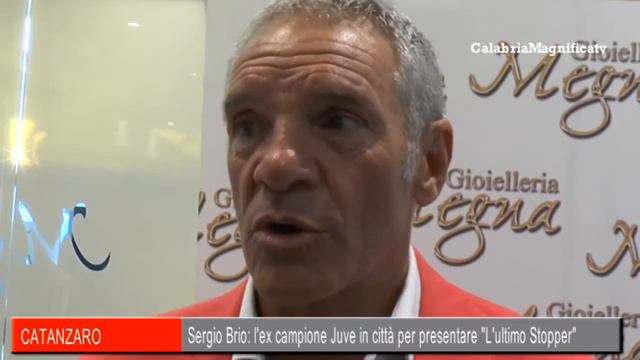 Sergio Brio, l'ex campione della Juve a Catanzaro per il libro "L'ultimo stopper"