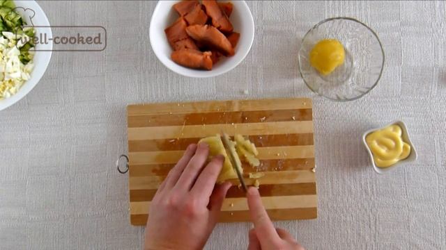 Салат с красной рыбой - рецепты от well-cooked смотреть онлайн