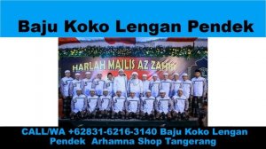 Jual CALL/WA +62831-6216-3140 Baju Koko Batik Arhamna Shop Tangerang Depok Makassar Bogor