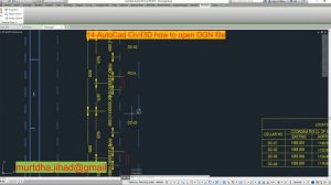 14 AutoCad Civil3D how to open DGN file