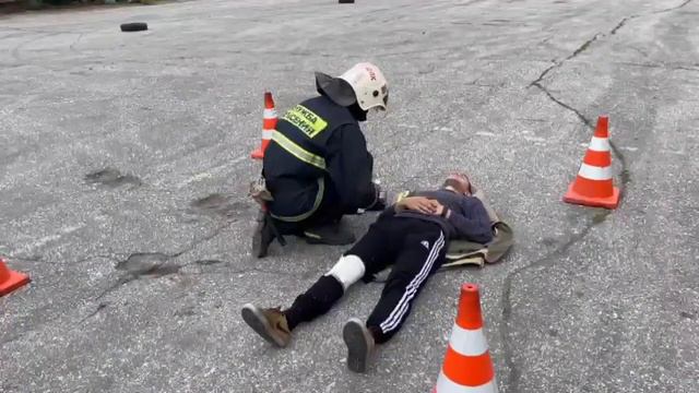 Соревнования на звание лучшего добровольного пожарного Самарской области служба спасения ДПК Самара смотреть онлайн