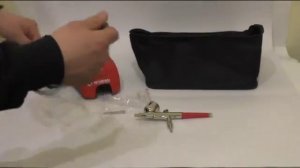 Обзор аэрографа в комплекте с миникомпрессором Intertool DT-5001