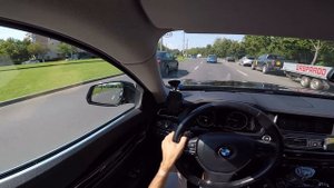 BMW 7 Series F01 730D XDRIVE CITY TEST DRIVE POV