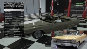 GTA 5 - Movie Build - SCARFACE 1963 Cadillac - Albany Manana Custom Customization