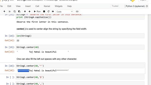 Strings in Python #pythontutorial #strings #coding #trending