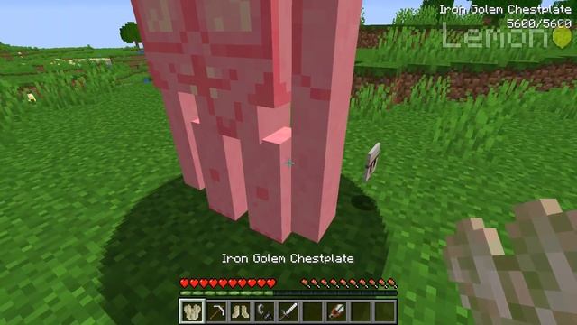 What if you SHEAR A IRON GOLEM in Minecraft ? IRON GOLEM ITEMS ! смотреть онлайн