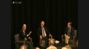A Conversation with Senator Angus King, former Senator George Mitchell, and former Ambassador Nic..