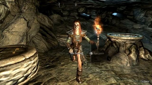 The Elder Scrolls V: Skyrim - Баг "Беговая дорожка" смотреть онлайн