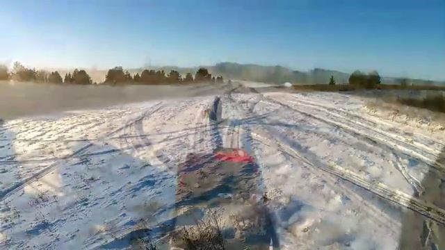 Первый выезд на мотобуксировщике FORZA 9лс. смотреть онлайн