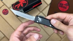 Microtech Ultratech TFS/E серрейтор танто (Реплика) - обзор!