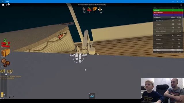 РОБЛОКС симулятор ТИТАНИК ROBLOX на РУССКОМ Мистер Платон и Папа смотреть онлайн