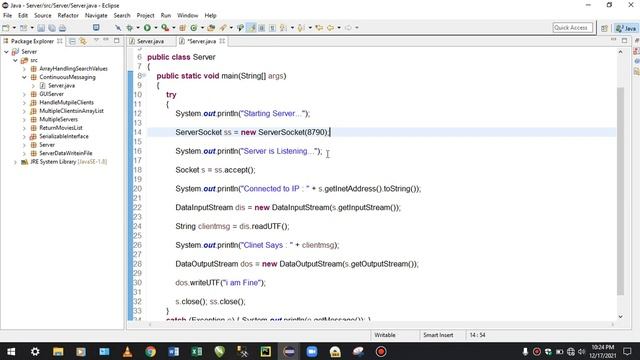 Lecture 04-Socket Programming || Server-Client in JAVA || How to connect with server in JAVA || смотреть онлайн