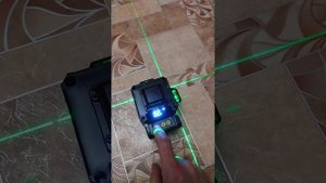 4D лазерный уровень. Не работает кнопка.