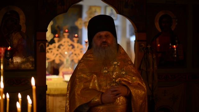 Проповедь иеромонаха Анатолия о воспоминании Адамова Изгнания